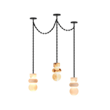 Orba Chain Alabaster Chandelier