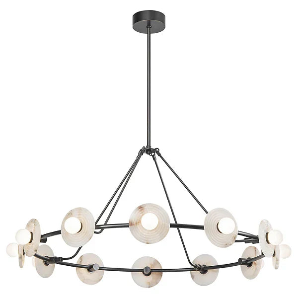 Dahlia Alabaster LED Chandelier
