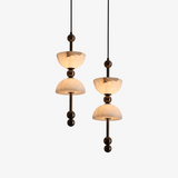 Duo Alabaster Pendant Lamp