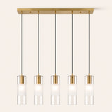 Leton 5 Light 42" Wide Linear Chandelier