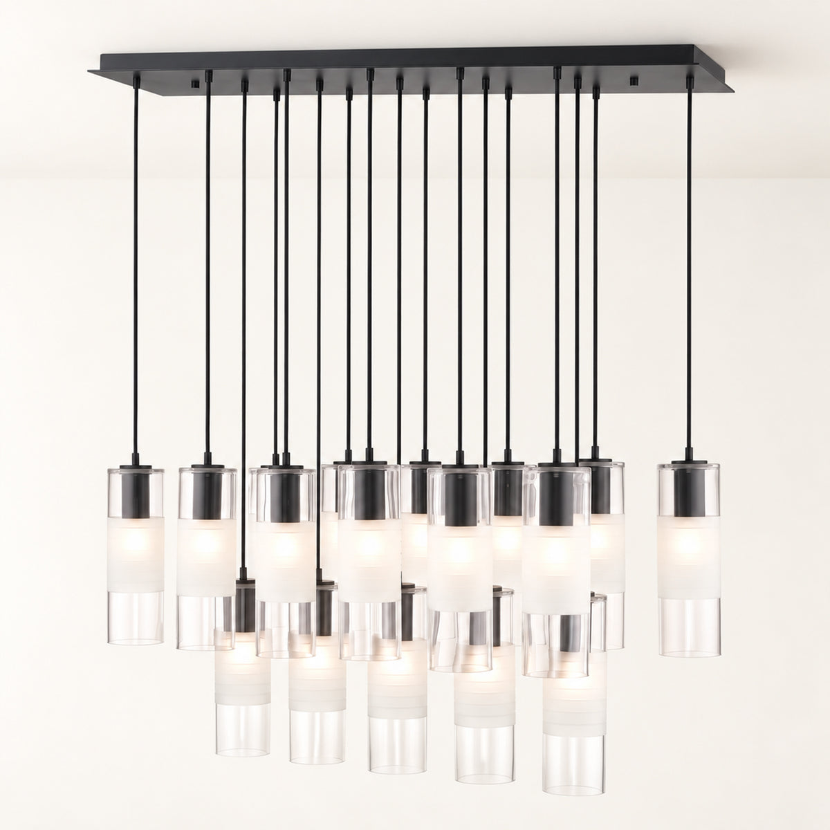 Leton 17 Light 42" Wide Linear Chandelier
