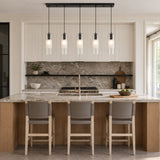 Leton 5 Light 42" Wide Linear Chandelier
