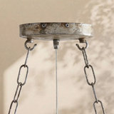 Virelle Crystal Ball Oval Chandelier 7 Lights