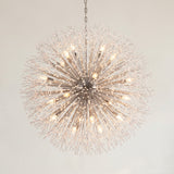 Dandelion 43" Round Chandelier in Silver