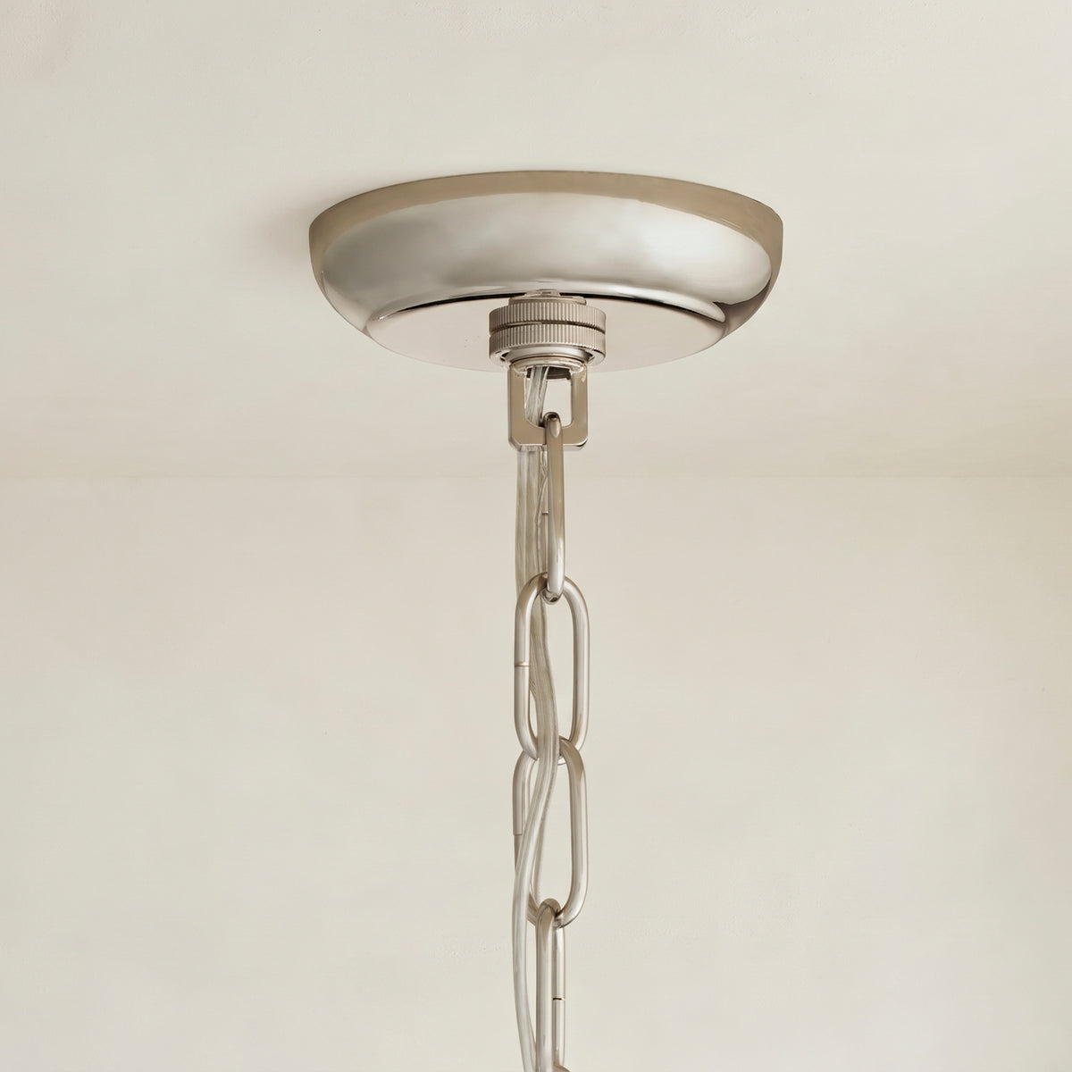 Dandelion 43" Round Chandelier in Silver