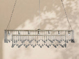 Virelle Crystal Ball  Rectangular Chandelier 47'' 60''