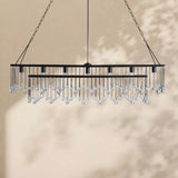 Virelle Crystal Ball  Rectangular Chandelier 47'' 60''