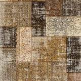 Ethnic Style Home Living Room Patchwork Pattern Bedroom Carpet