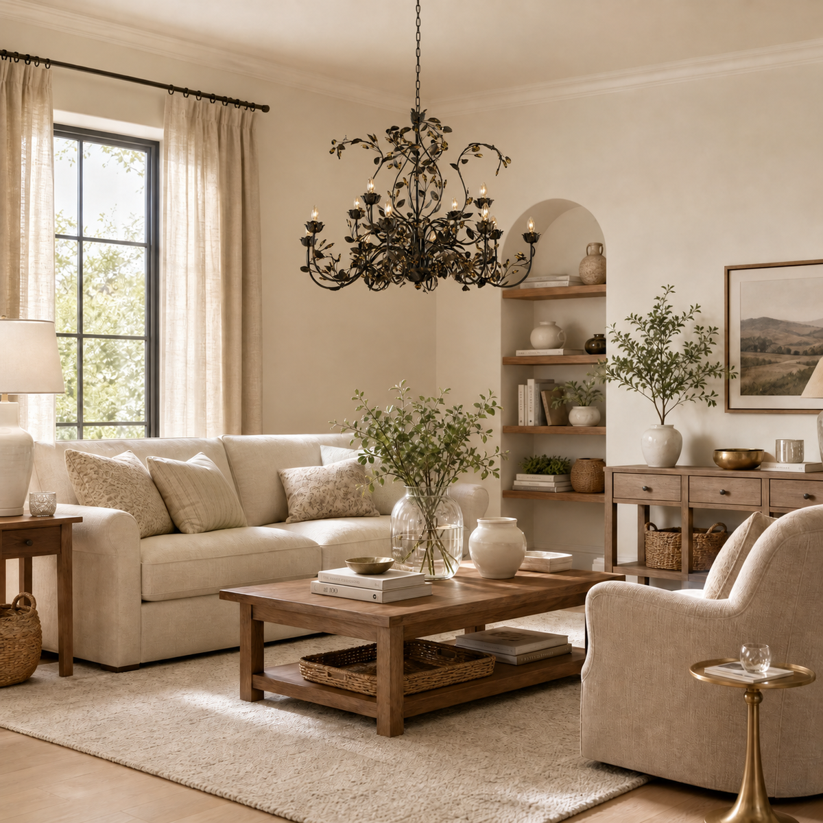 Nicoletta Round Chandelier