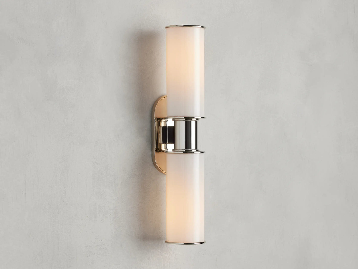 Aylan Double Sconce in Milk