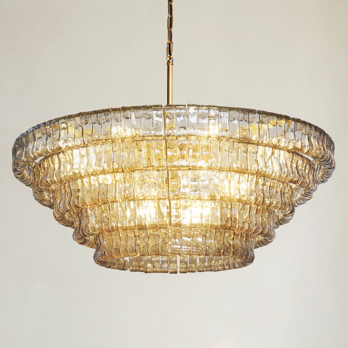 Ghiaccio 5-Tier Round Chandelier 48"