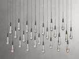 Soltaire Glass Linear Chandelier