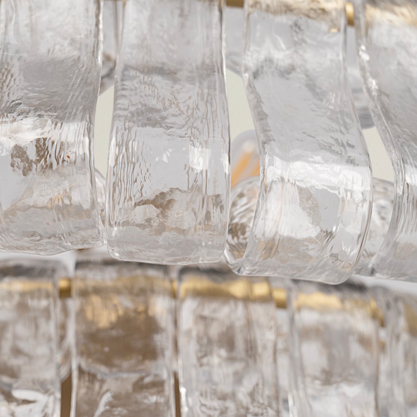 Ghiaccio 4-Tier Round Chandelier 36"