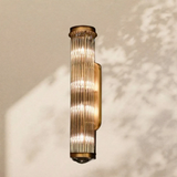 Doraa Crystal Round Wall Sconce