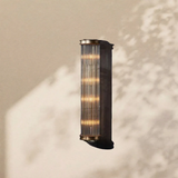 Doraa Crystal Round Wall Sconce