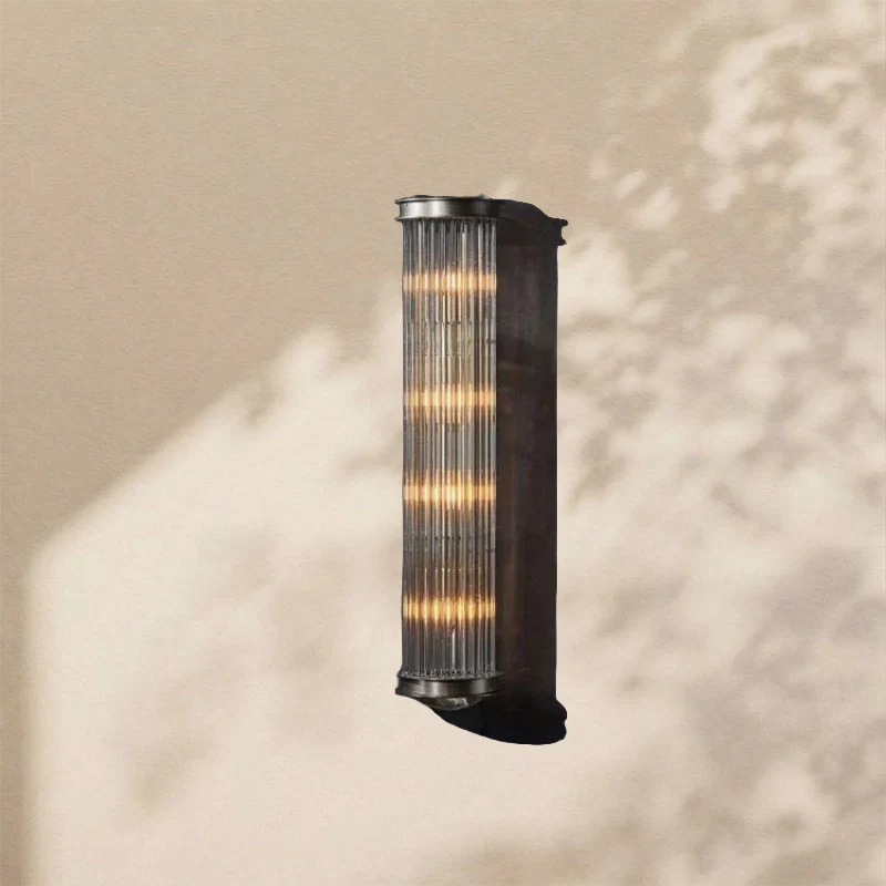 Doraa Crystal Round Wall Sconce