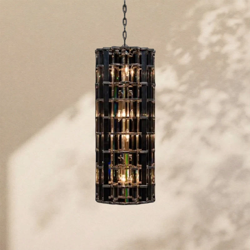 Doraa Glass Round Chandelier