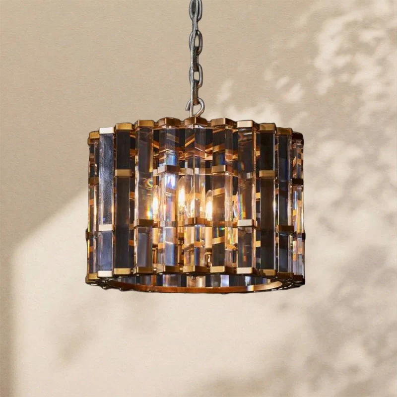 Doraa Glass Round Chandelier