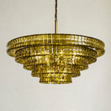 Ghiaccio 5-Tier Round Chandelier 48"