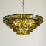 Ghiaccio 5-Tier Round Chandelier 48"