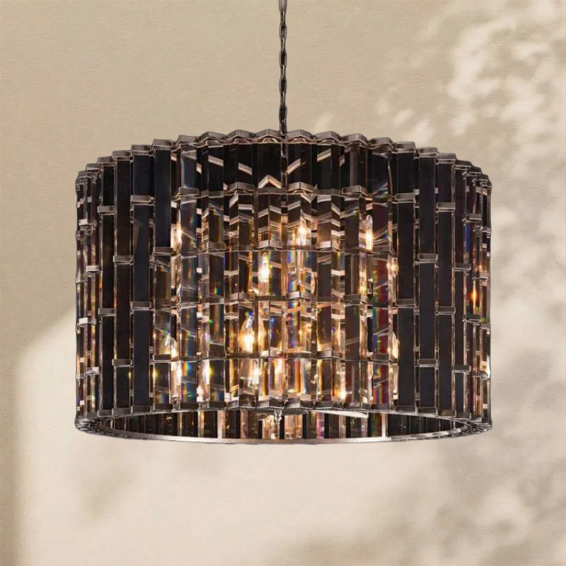 Doraa Glass Round Chandelier