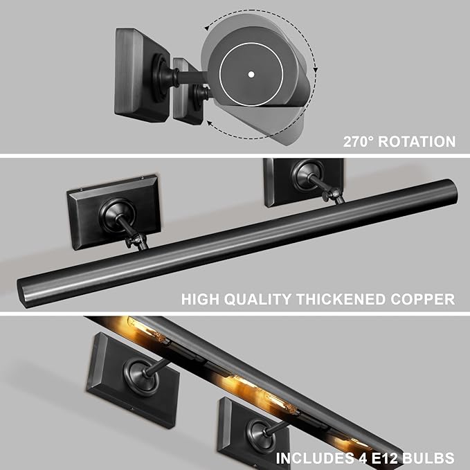 JC Brass Picture Light