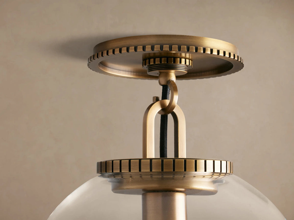 Wescott Globe Flush Mount