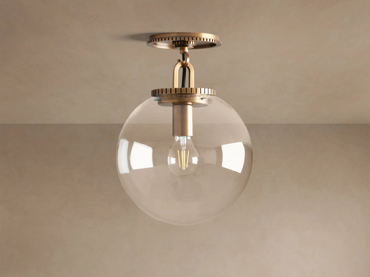 Wescott Globe Flush Mount