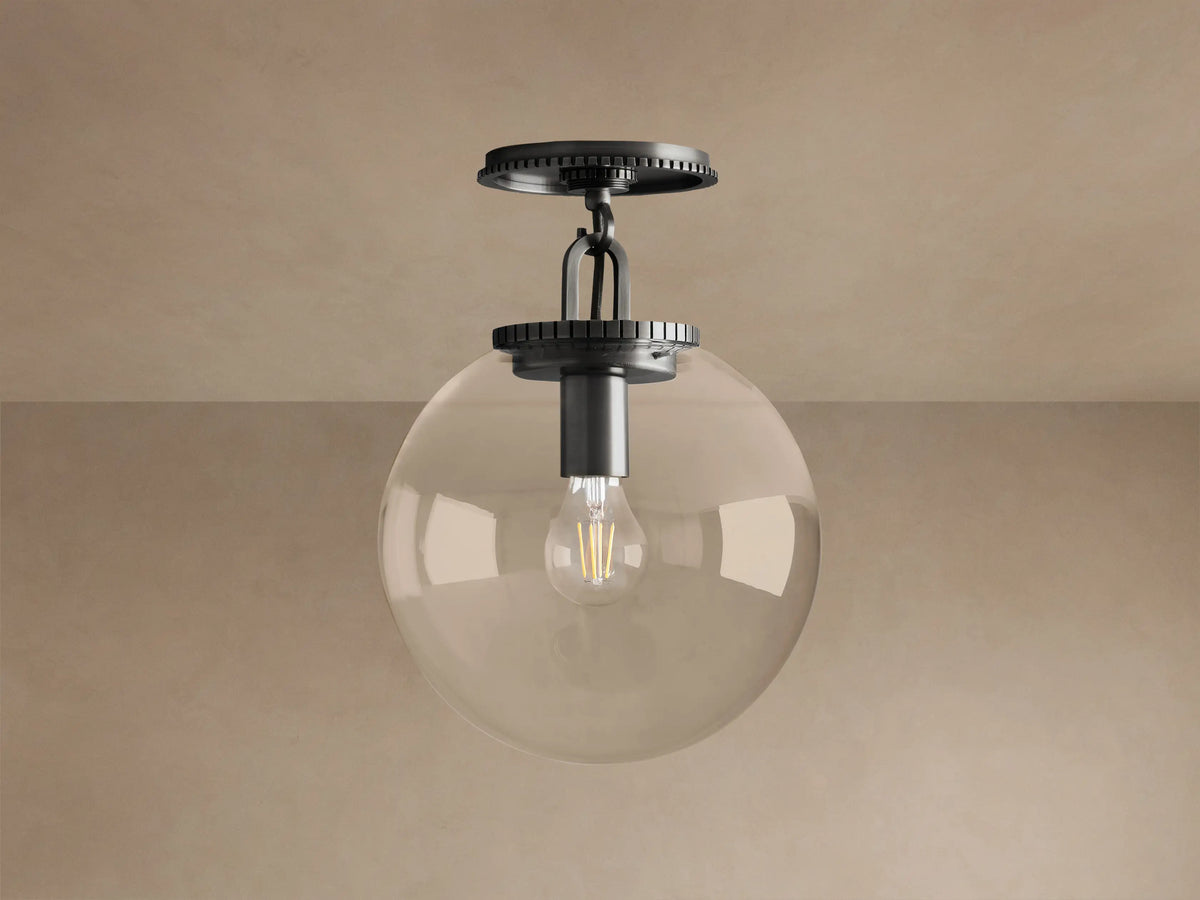 Wescott Globe Flush Mount