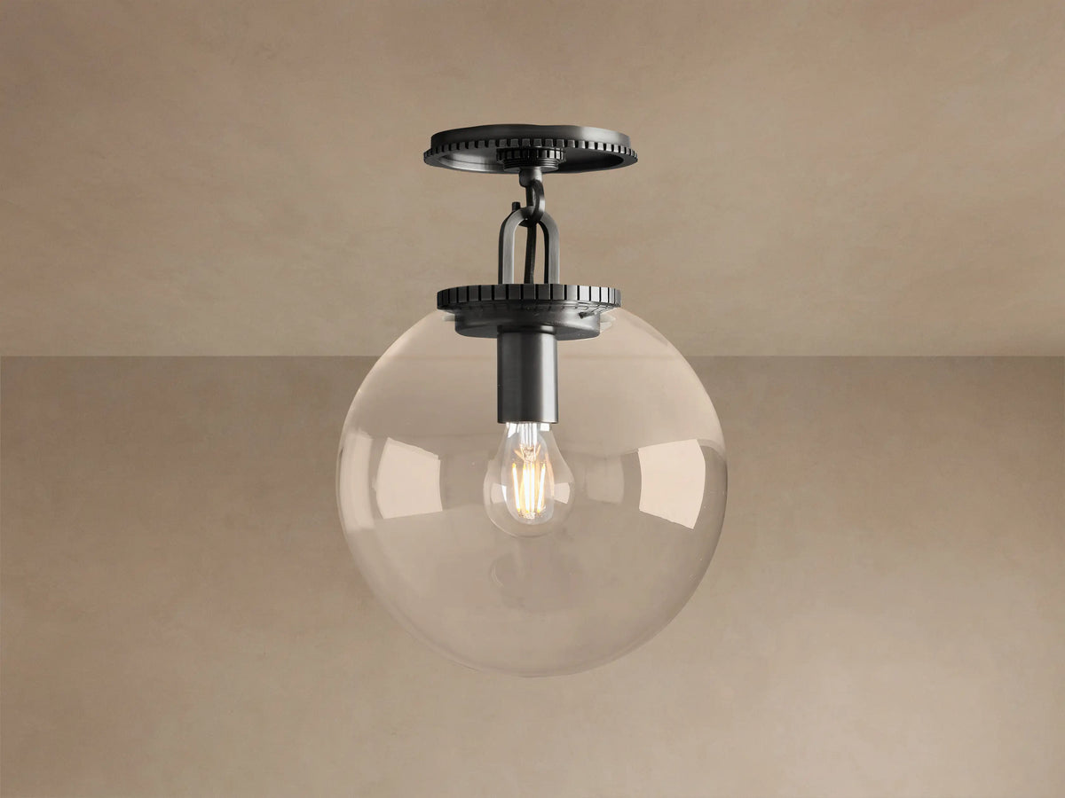 Wescott Globe Flush Mount