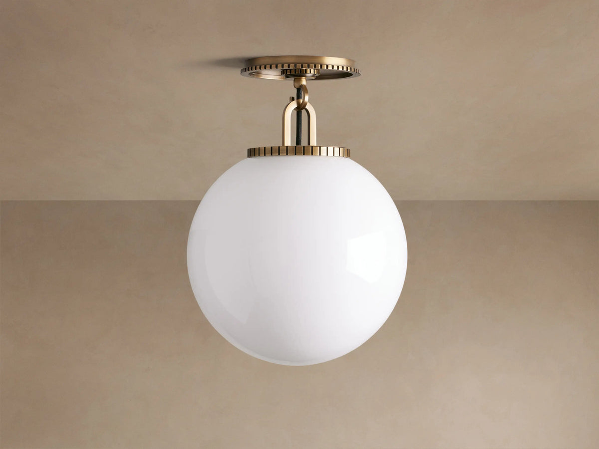 Wescott Globe Flush Mount