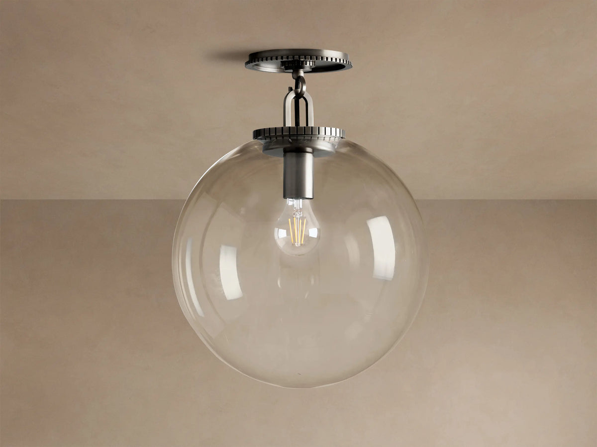 Wescott Globe Flush Mount