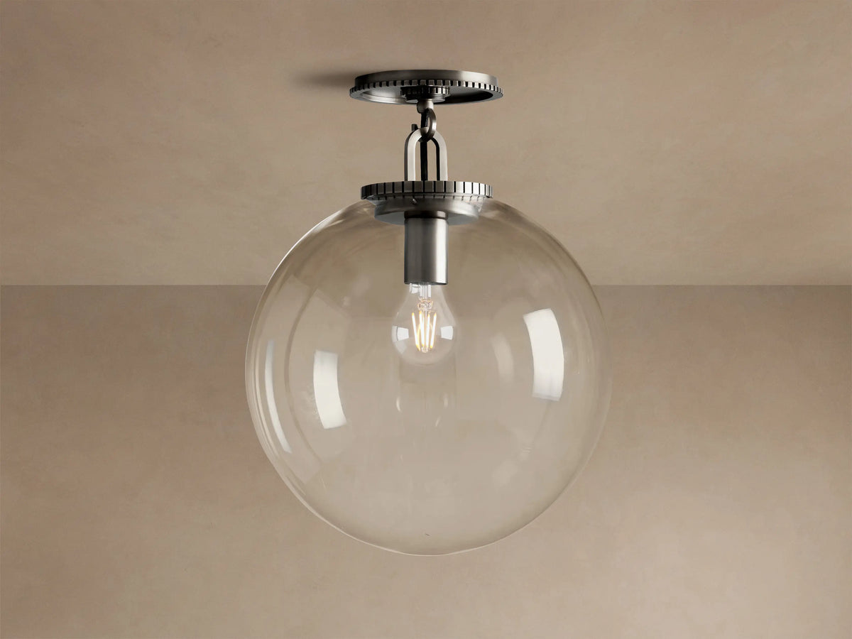 Wescott Globe Flush Mount