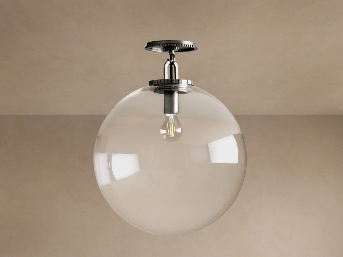 Wescott Globe Flush Mount
