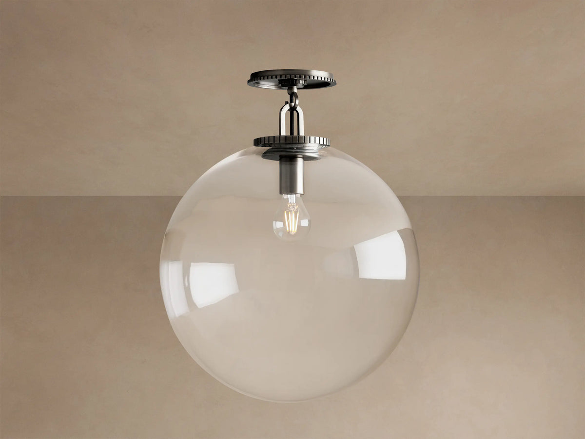 Wescott Globe Flush Mount