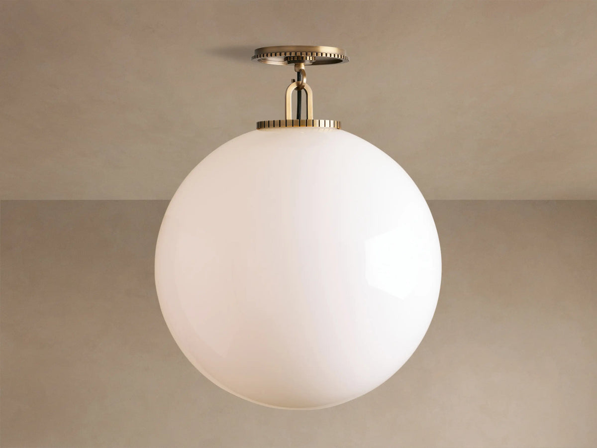 Wescott Globe Flush Mount