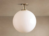 Wescott Globe Flush Mount
