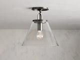 Small Noma Cone Flush Mount