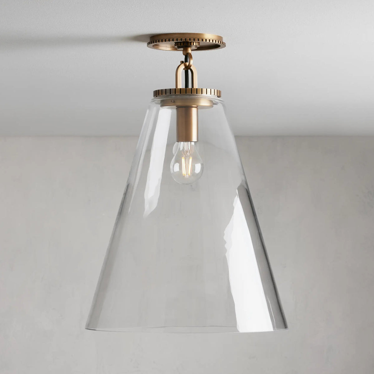 Noma Medium Cone Flush Mount