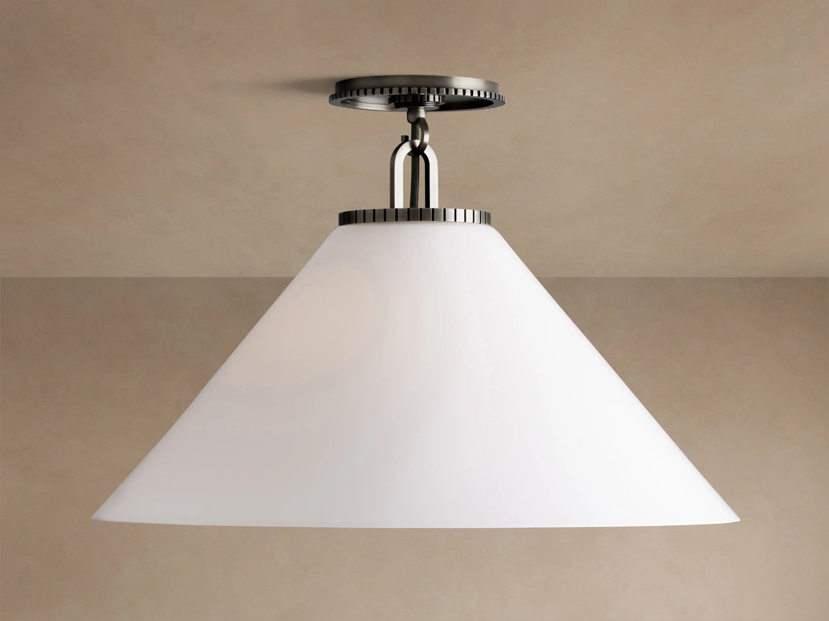 Large Noma Cone Flush Mount