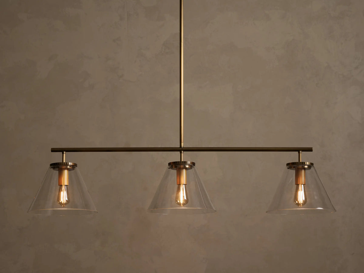 Noma Linear Cone Chandelier