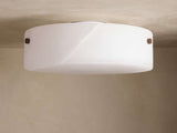 Calera Alabaster Stone Flushmount