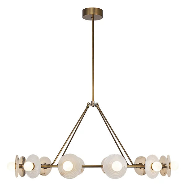 Dahlia Alabaster LED Chandelier