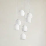 Arica Alabaster Round Chandelier