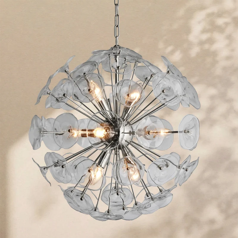 Lily Round Chandelier For Dining Room