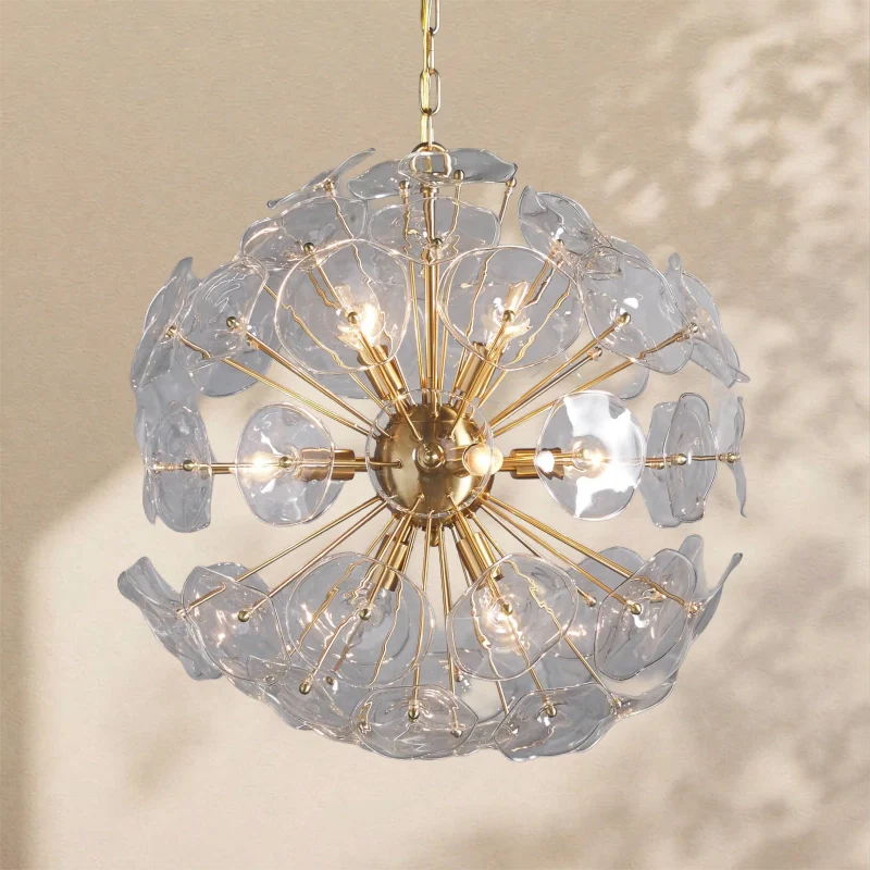 Lily Round Chandelier For Dining Room