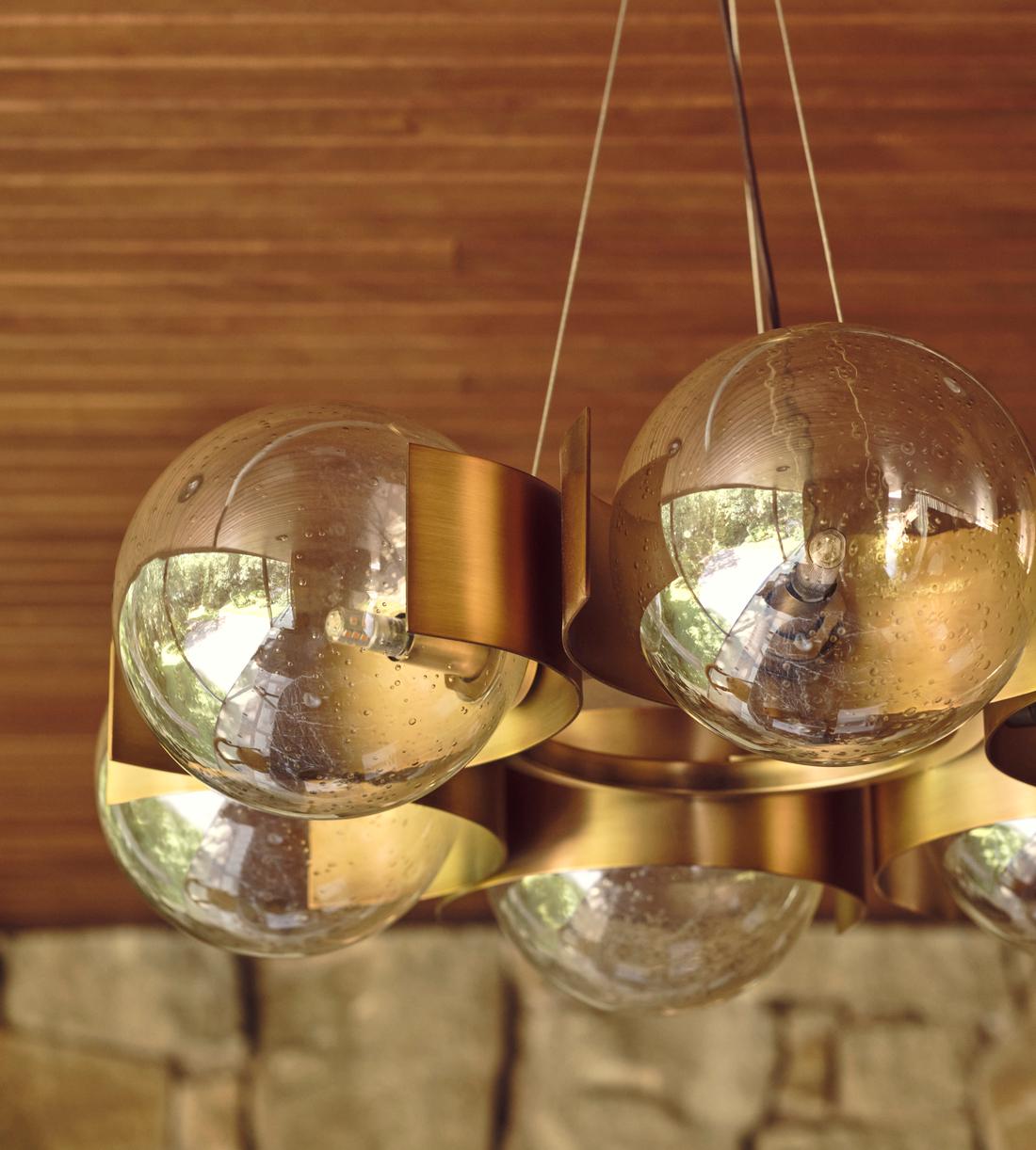 Allis Glass Chandelier