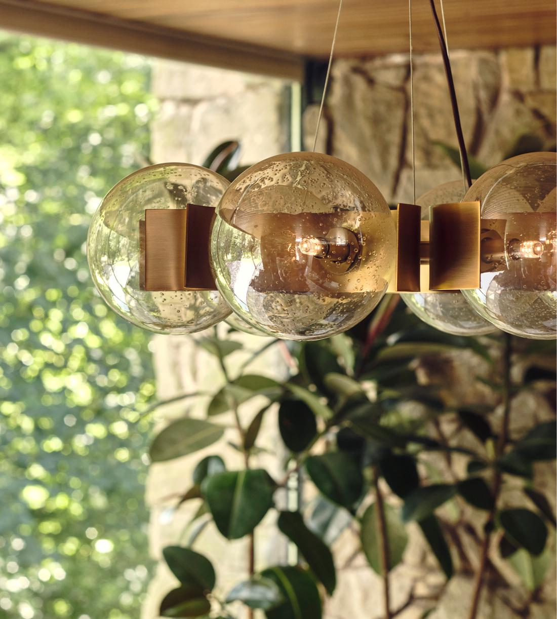 Allis Glass Chandelier