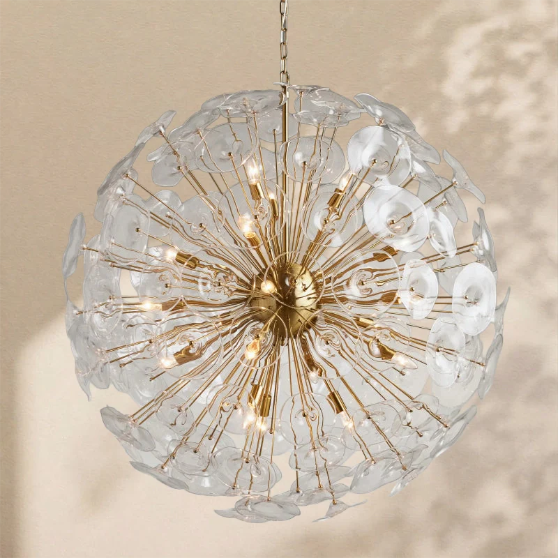 Lily Round Chandelier For Dining Room