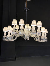 Bakala Luxury Ellipse Crystal Chandelier